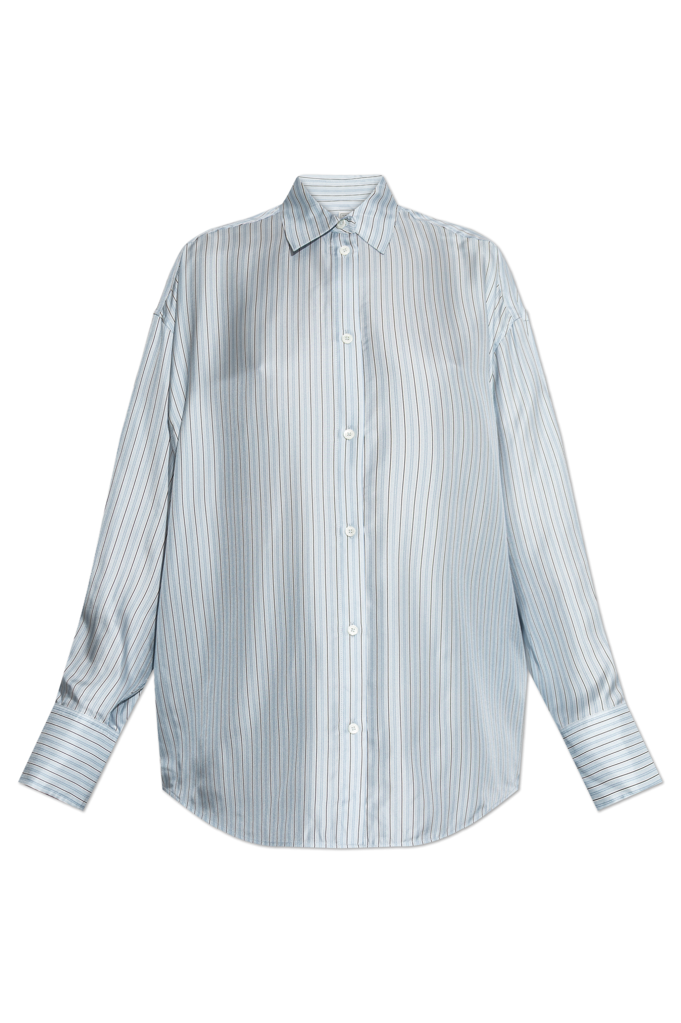 TOTEME Striped silk shirt | Women's | Vitkac